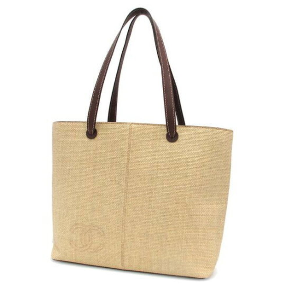 Chanel Straw Tote